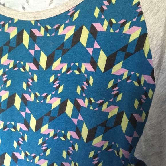 LulaRoe Julia geometric pattern casual dress - Picture 2 of 3